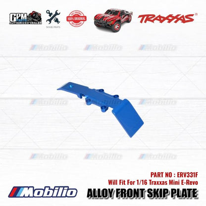 GPM Part #ERV331F Alloy Front Skip Plate for Traxxas 1:16 Mini E-REVO - 1pc