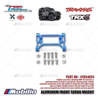GPM Part #TRX4024 Aluminum Servo Mount Traxxas TRX-4 TRX-6 Trail Crawler