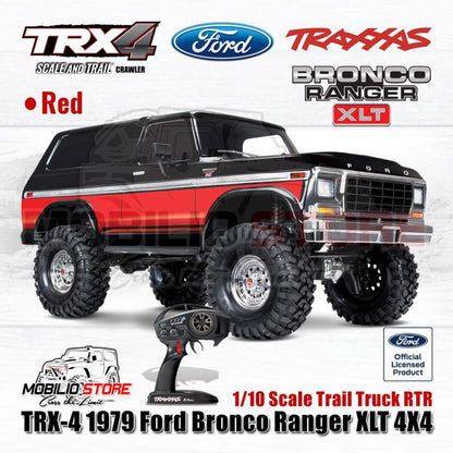 Traxxas TRX4 TRX-4 1979 Ford Bronco Ranger 4X4 1/10 Scale Trail Truck