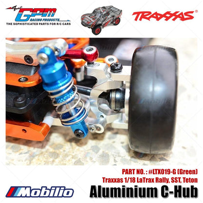 GPM Part #LTX019 Aluminium C-Hub for Traxxas 1/18 LaTrax Rally SST Teton