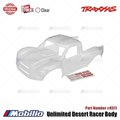 Traxxas Part #8511 Clear | 8559 Green Rigid Unlimited Desert Racer Body