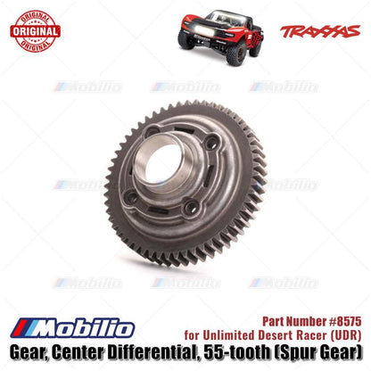 Traxxas Part #8575 Gear Center Differential 55-tooth Spur Gear for Unlimited Desert Racer (UDR) RC