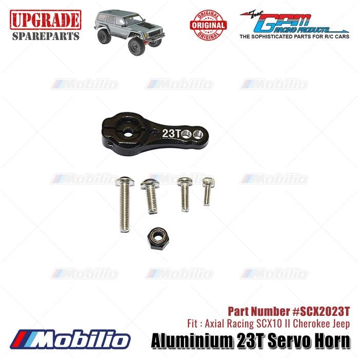 GPM Part #SCX2023T Aluminium 23T Servo Horn RC Upgrade Axial SCX10 II Crawler Adventure  Remote Control Toy