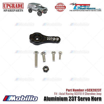 GPM Part #SCX2023T Aluminium 23T Servo Horn RC Upgrade Axial SCX10 II Crawler Adventure  Remote Control Toy