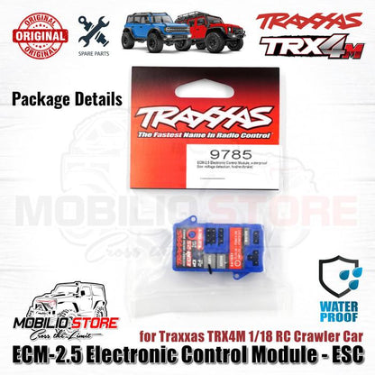 Traxxas Part #9785 ECM-2.5 Electronic Control Module - ESC for Traxxas Part TRX4M RC Car 1/18