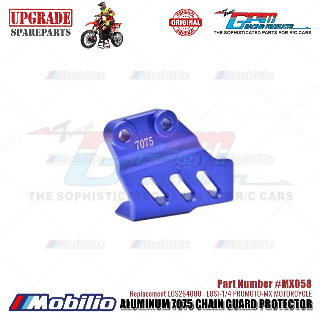 GPM Part #MX058 Aluminum 7075 Chain Guard Protector #LOS264000 Losi 1/4 Promoto MX Motorcycle