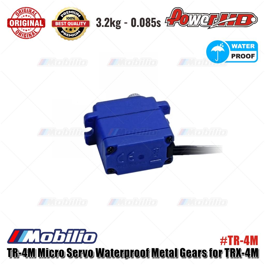 Power HD Servo HD TR-4M Waterproof metal gears 3.2kg - 0.085s for TRX-4M