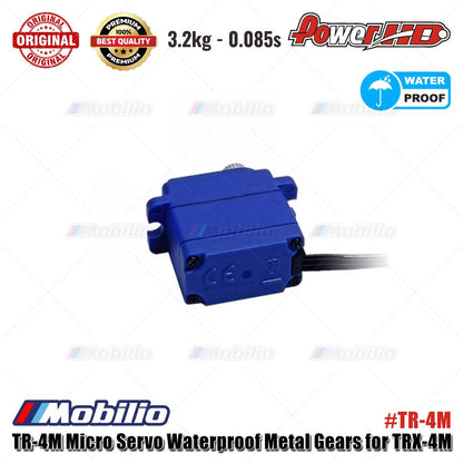 Power HD Servo HD TR-4M Waterproof metal gears 3.2kg - 0.085s for TRX-4M
