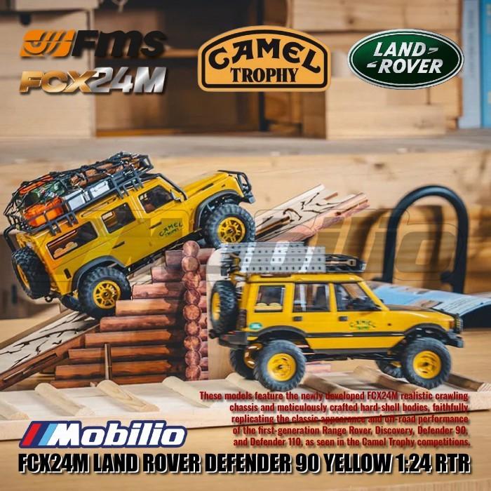 FCX24M Land Rover Camel Trophy Edition Defender 90 Discovery Range Rover Defender 110 Rc RTR