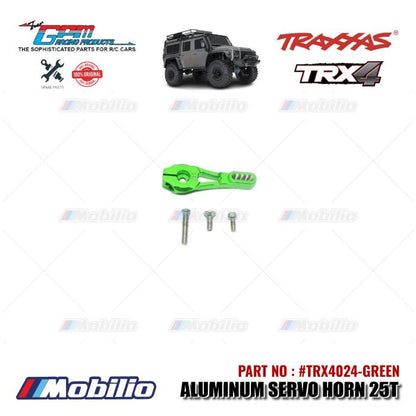 GPM Part #TRX4025TL Aluminum Servo Horn 25T 4 Positioning Holes Traxxas TRX-4 Trail Crawler