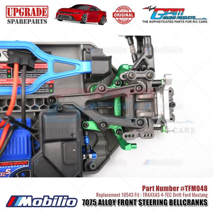 GPM Part #TFM048 7075 Alloy Front Steering Bellcranks #10543 Traxxas 4-TEC Drift Ford Mustang