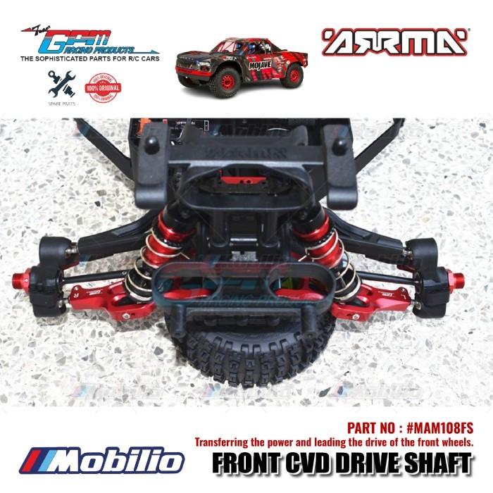 GPM Part #MAM108FS Harden Steel Front CVD Drive Shaft RC Arrma Mojave 6S BLX Desert Truck