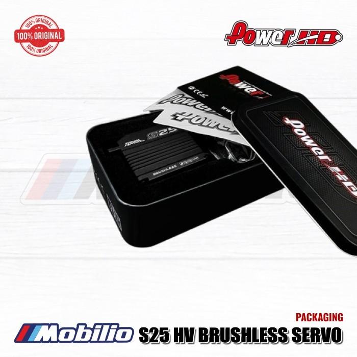 Power HD S25 Silver Servo High Voltage Brushless 30Kg 0.055Sec