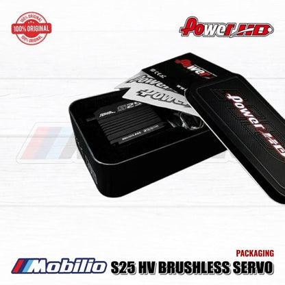 Power HD S25 Silver Servo High Voltage Brushless 30Kg 0.055Sec