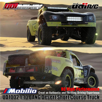 UDIR/C UD-1002 UDIPOWER BANG Desert Short Course Truck UD1002 RC High-Performance 1:10 Scale RTR