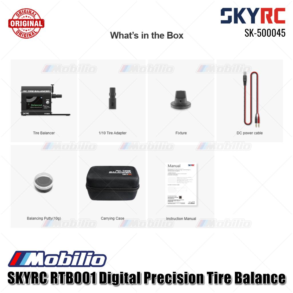 SKYRC #SK-500045 RTB001 Penyeimbang Ban Presisi Digital Penyeimbang Ban RC