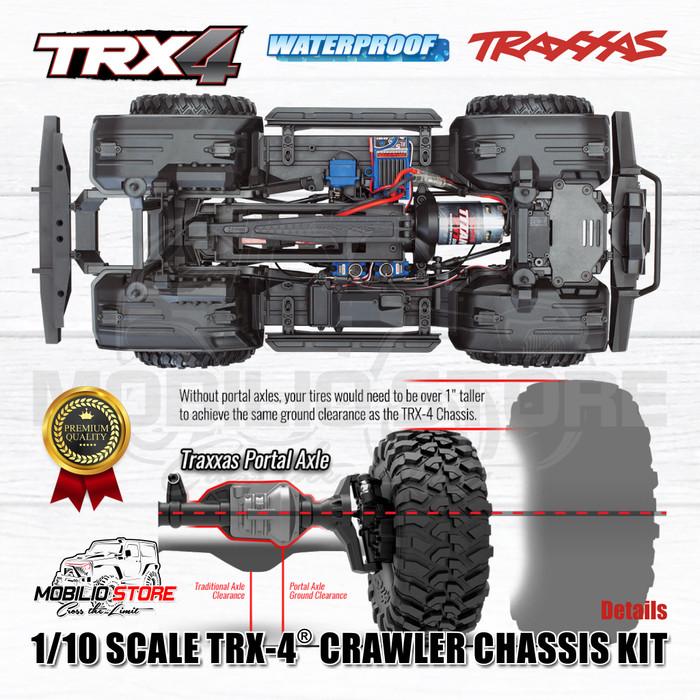 Traxxas 82016 TRX4 TRX-4 Crawler Chassis Kit + Electronic 1/10 Scale Truck