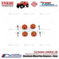 GPM Part #SCX3010/+3M Aluminum Wheel Hex Adapters +3mm Upgrade Axial SCX10 III Jeep Wrangler AXI232018 Replacement  Remote Control