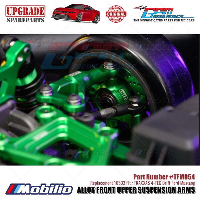 GPM Part #TFM054 7075 Alloy Front Upper Suspension Arms #10533 Traxxas 4-TEC Drift Ford Mustang