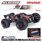 Traxxas 95096-4 SLEDGE 1/8 Truk Rakasa 6s Tanpa Sikat 2.4GHz 4WD RTR TQI TSM Ban Sabuk