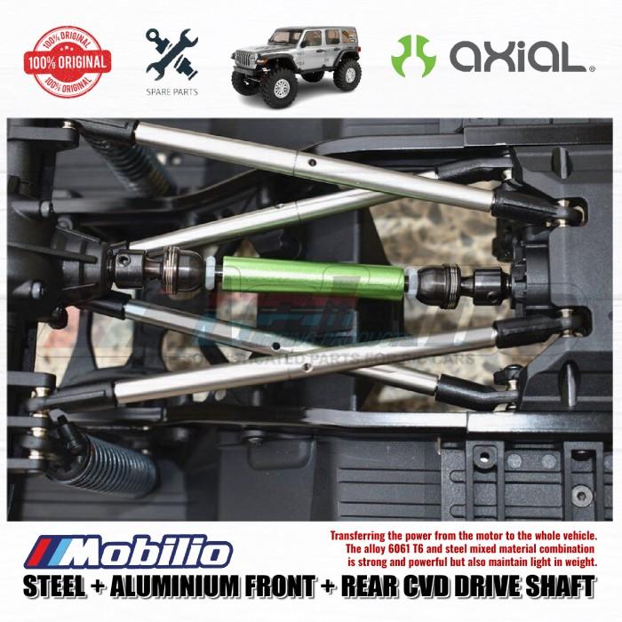 GPM Part #SCX3037SA Steel Metal Front Rear CVD Drive Shaft Kopel Axial SCX10 III Wrangler