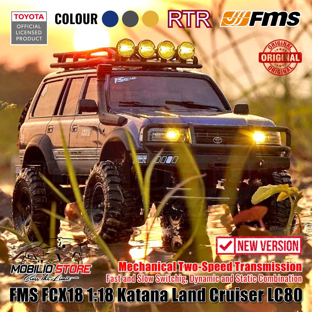 FMS 1:18 FCX18 LC80 Toyota Land Cruiser 80 V2 Super Realistic 4WD RTR