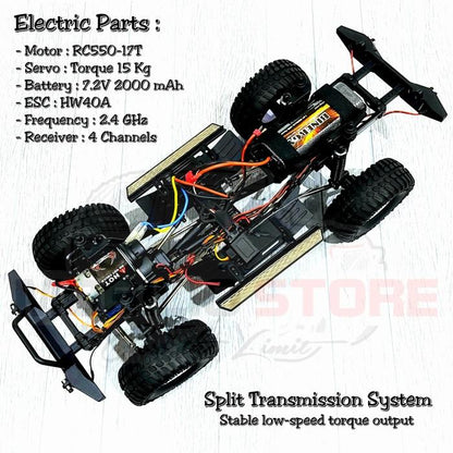 RGT EX 86110 Pioneer 1/10 RC Rock Crawler 4x4 Offroad