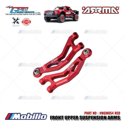 GPM Part #MGM054 Alloy Front Upper Suspension Arms RC Arrma Mojave Grom Mega Desert Truck