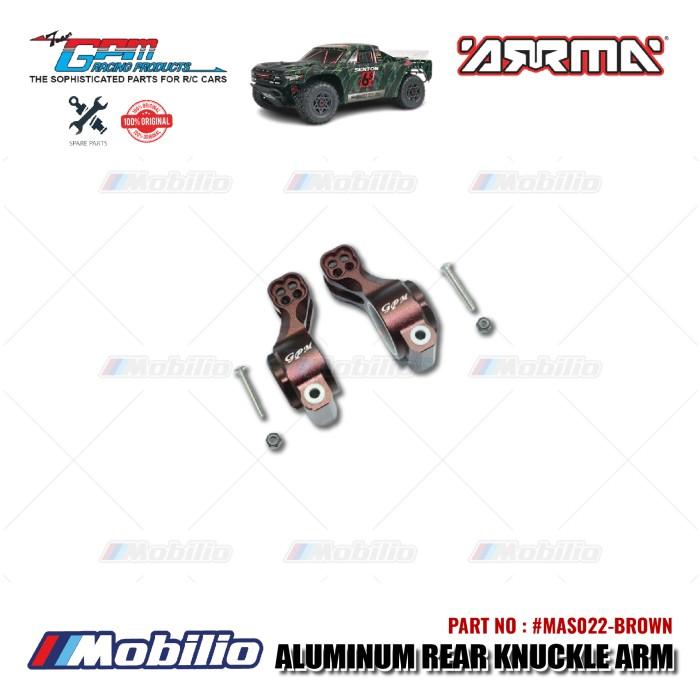 GPM Part #MAS022 Aluminum Rear Knuckle Arm Arrma Senton 6S BLX Short Course