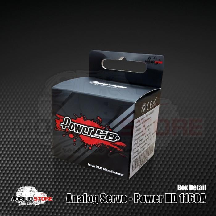 Power HD 1160A Analog Servo Mini 6.0V 2,7 Kg RC Cars Crawler 1/12 1/16
