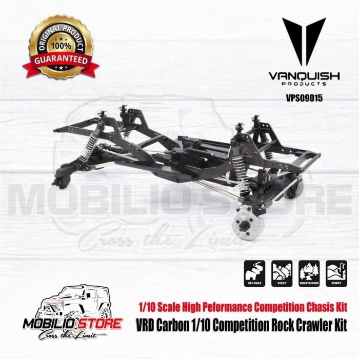 Kit Rock Crawler Kompetisi Karbon Vanquish VRD RC Skala 1/10