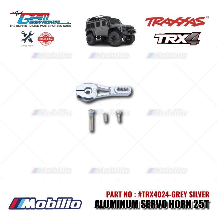 GPM Part #TRX4025TL Aluminum Servo Horn 25T 4 Positioning Holes Traxxas TRX-4 Trail Crawler