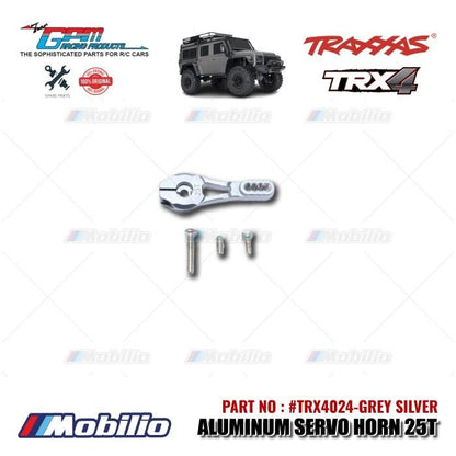 GPM Part #TRX4025TL Aluminum Servo Horn 25T 4 Positioning Holes Traxxas TRX-4 Trail Crawler