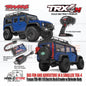 Traxxas 97054-1 TRX-4M 1/18 Mini Crawler Elektrik dengan Bodi Land Rover Defender Tanpa Klip