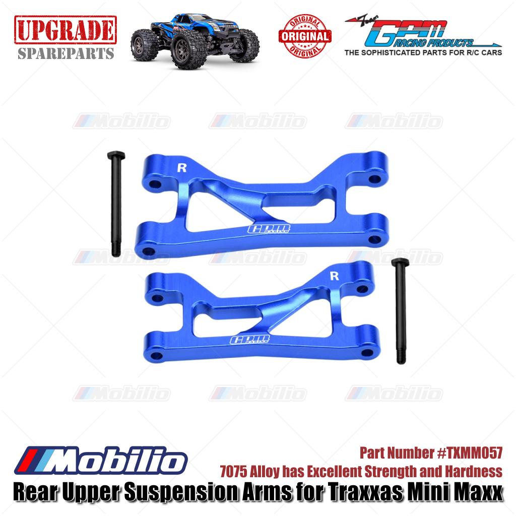 GPM Part #TXMM057 7075 Alloy Rear Upper Suspension Arms for RC Traxxas Mini Maxx