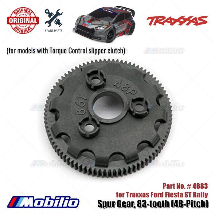 Traxxas Part #4683 83T Spur Gear 48-Pitch for RC Ford Fiesta ST Rally