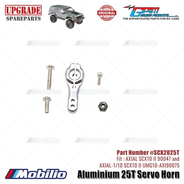 GPM Part #SCX2025T Aluminium 25T Servo Horn RC Upgrade Axial SCX10 II Crawler Adventure  Remote Control