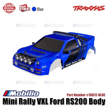 Traxxas Part #10812 Mini Rally VXL Ford RS200 Body