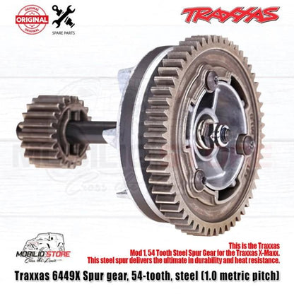 Traxxas Part #6449X Spur Gear 54 Tooth 1.0 Metric Pitch for X-Maxx