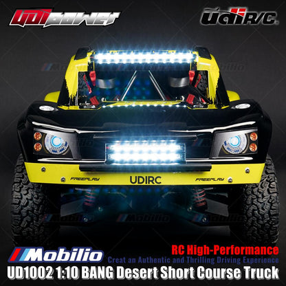 UDIR/C UD-1002 UDIPOWER BANG Desert Short Course Truck UD1002 RC High-Performance 1:10 Scale RTR