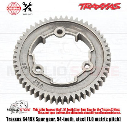Traxxas Part #6449X Spur Gear 54 Tooth 1.0 Metric Pitch for X-Maxx