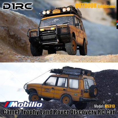 D1RC Camel Trophy Land Rover Discovery DS313 1/10 Scale 313mm Wheelbase RC Car Adventure