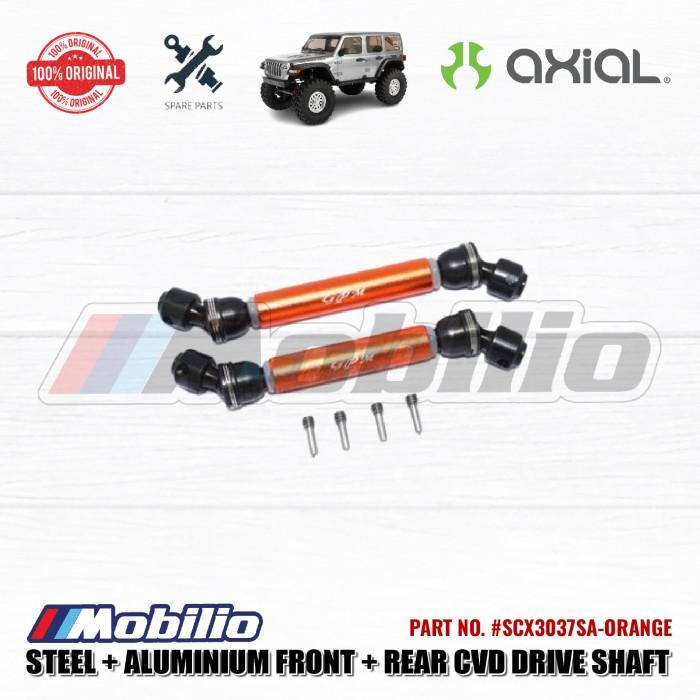GPM Part #SCX3037SA Steel Metal Front Rear CVD Drive Shaft Kopel Axial SCX10 III Wrangler