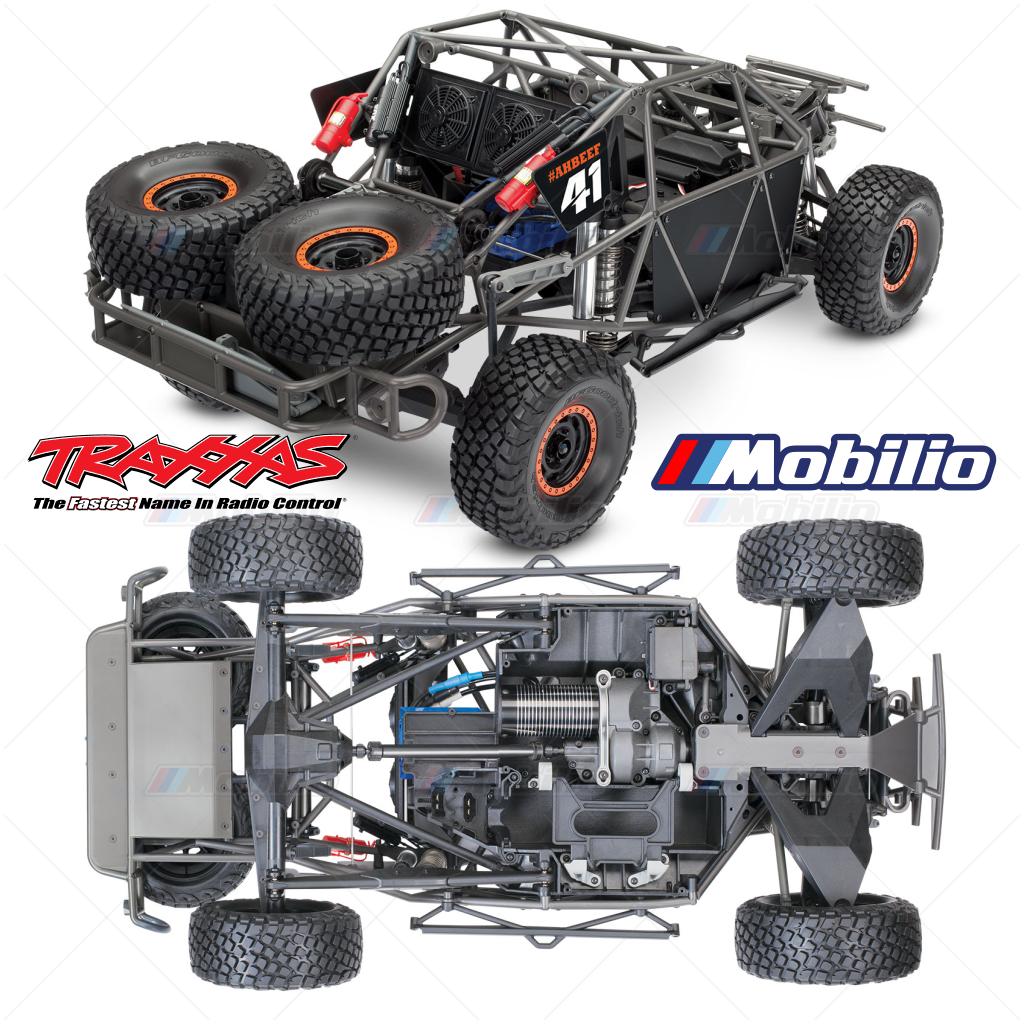 Traxxas 85086-4 UDR Unlimited Desert Racer Pro Scale 4x4 6S RC Short Course Remote Control Tanpa Klip