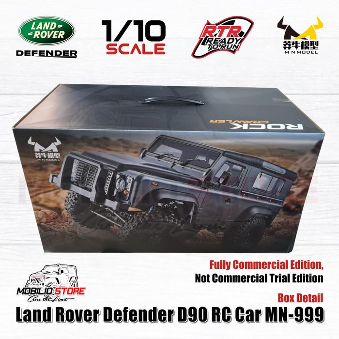 MN 999 Land Rover Defender RC Car 1/10 Scale Off-Road Rock Crawler RTR