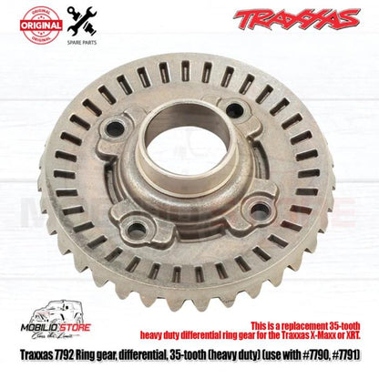 Traxxas Part #7792 Ring Gear Differential 35T Heavy Duty Use with 7790 7791