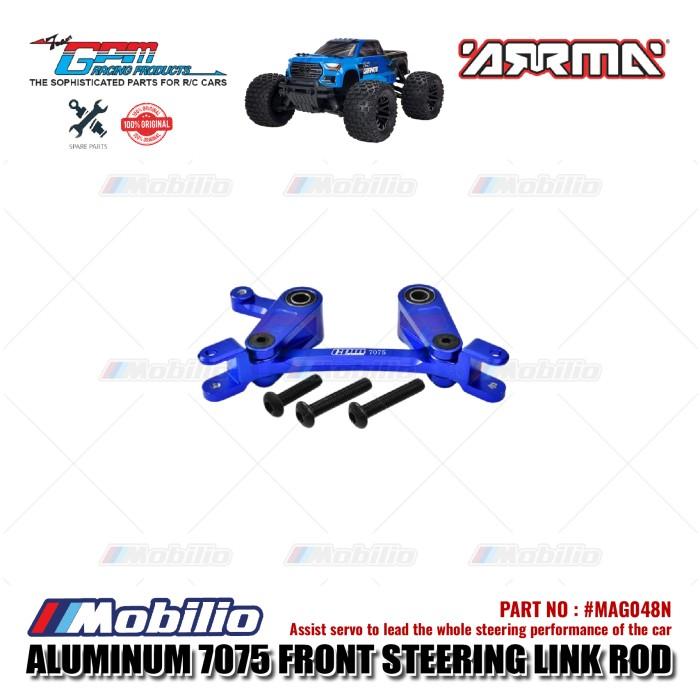 GPM Part #MAG048N Alloy Steering Assembly Arrma Granite Big Rock Senton Vortexs Typhon 4X4 Buggy Monster Truck  Remote Control