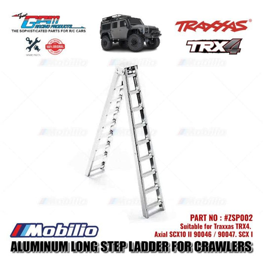 GPM Part #ZSP002 Aluminum Long Step Ladder for Crawlers Traxxas TRX4 Axial SCX10
