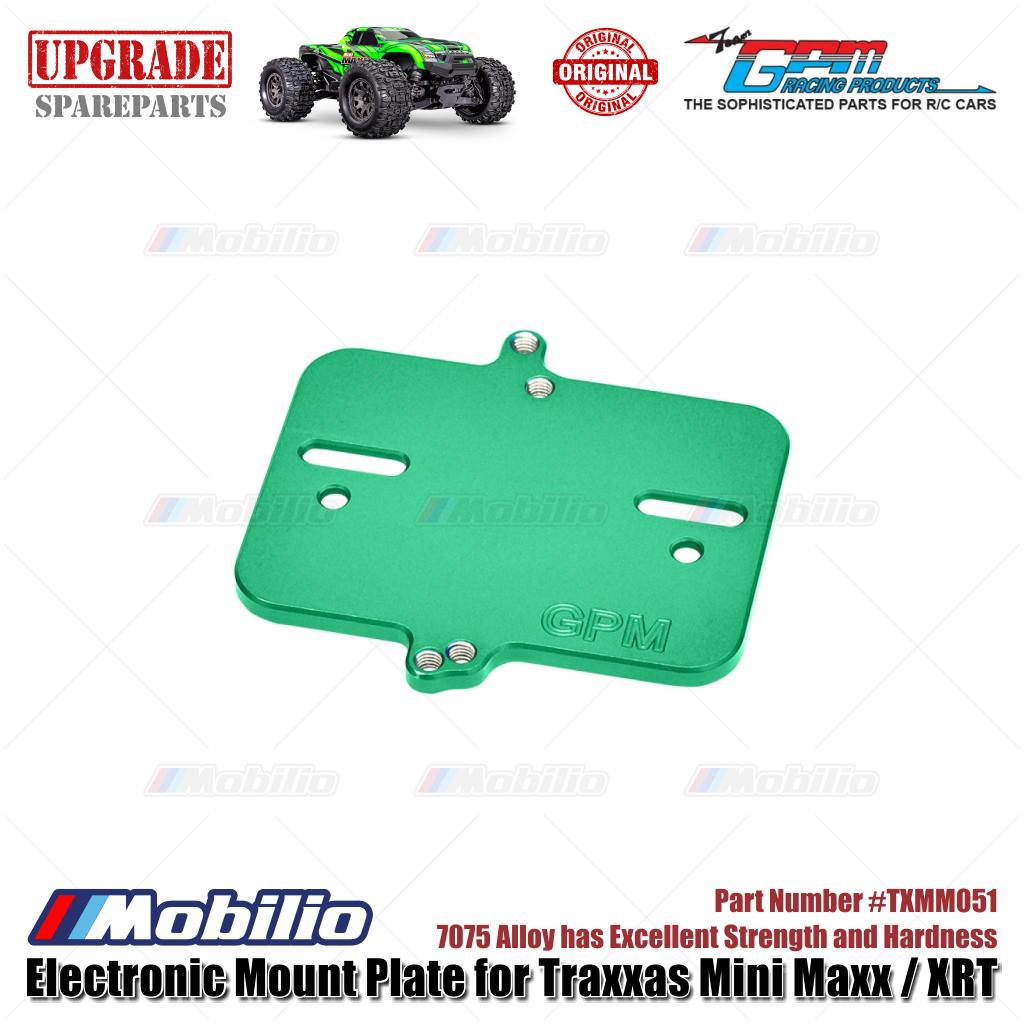 GPM Part #7075 Alloy Electronic Mount Plate for RC Traxxas Mini Maxx / Mini XRT