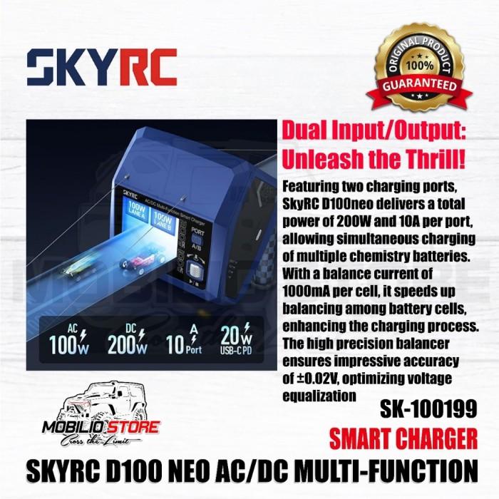 Skyrc D100 Neo 10A AC/DC Multi-Function Smart Charger #SK-100199